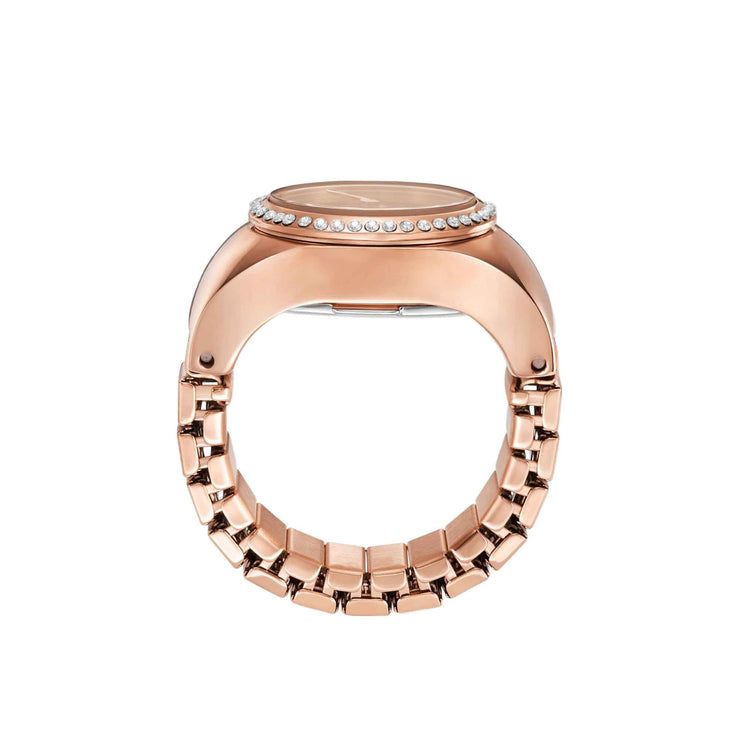 Fossil Watch Ring Rose Gold SS - Watches.com - ES5320