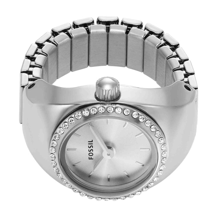 Fossil Watch Ring Silver SS - Watches.com - ES5321