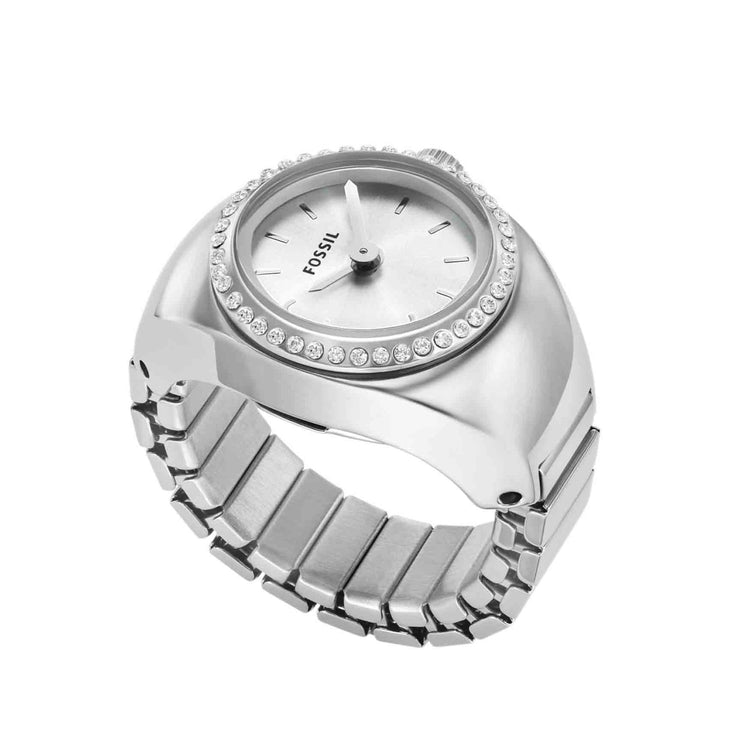 Fossil Watch Ring Silver SS - Watches.com - ES5321