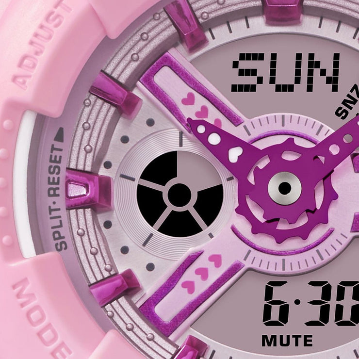 G - Shock BA - 110 Y2K Baby - G Ana - Digi Pink - Watches.com - BA110YK - 4A