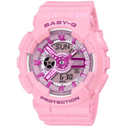 G - Shock BA - 110 Y2K Baby - G Ana - Digi Pink - Watches.com - BA110YK - 4A