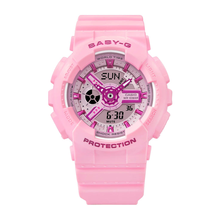 G - Shock BA - 110 Y2K Baby - G Ana - Digi Pink - Watches.com - BA110YK - 4A