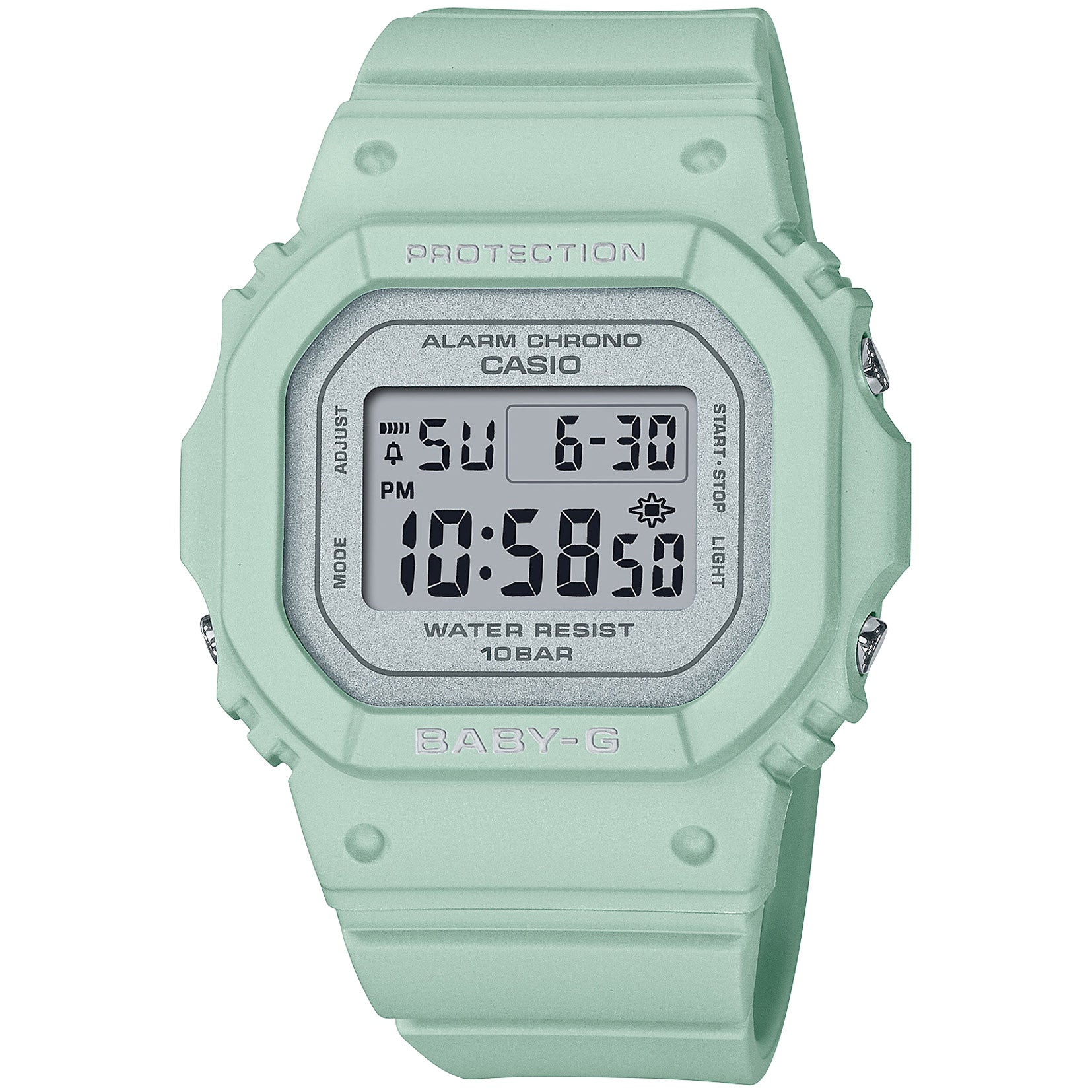 G-Shock Baby-G BGD565 Spring Green | Watches.com