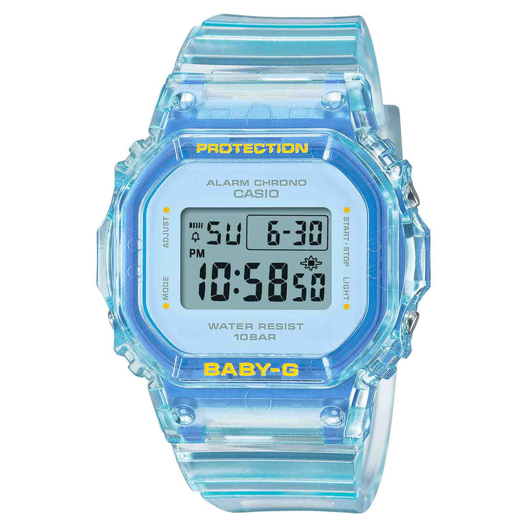 G - Shock BGD565 Digital Summer Jelly Blue - Watches.com - BGD565SJ - 2