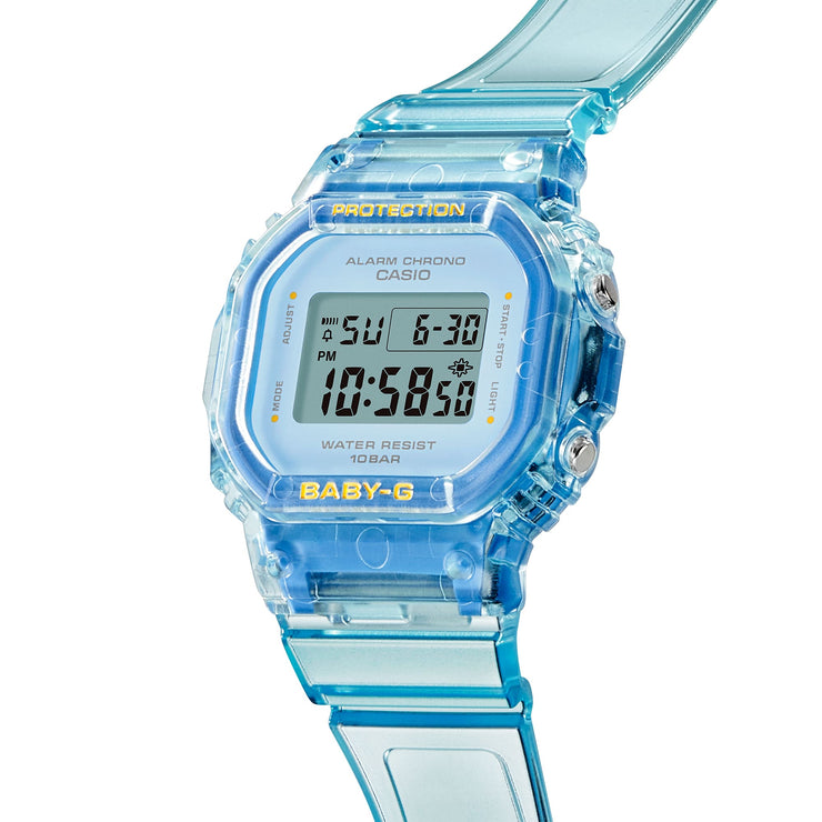 G - Shock BGD565 Digital Summer Jelly Blue - Watches.com - BGD565SJ - 2