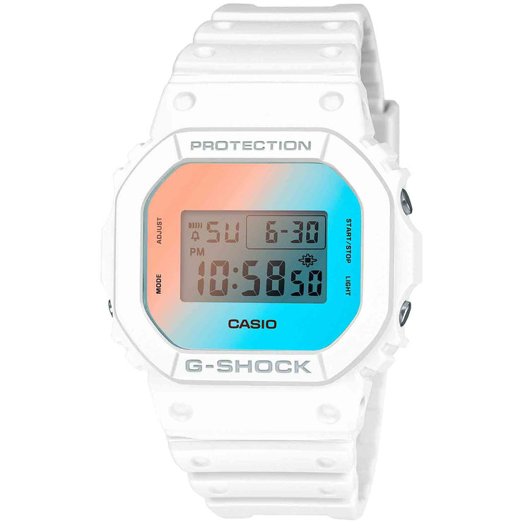 G - Shock DW5600 Beach Digital Gradient White - Watches.com - DW5600TL - 7