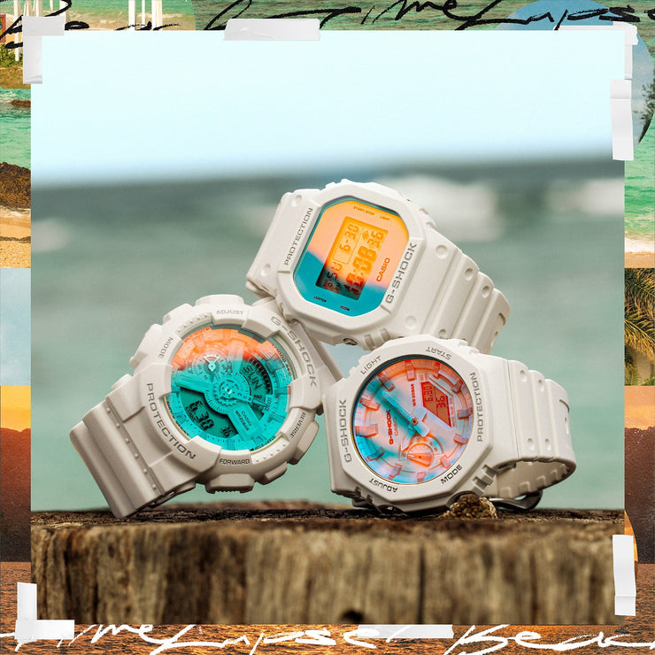 G - Shock DW5600 Beach Digital Gradient White - Watches.com - DW5600TL - 7