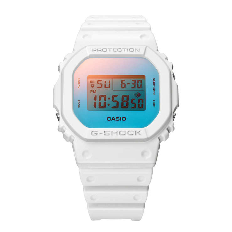 G - Shock DW5600 Beach Digital Gradient White - Watches.com - DW5600TL - 7