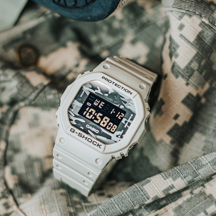 G - Shock DW5600 Camo Utility Beige - Watches.com - DW5600CA - 8