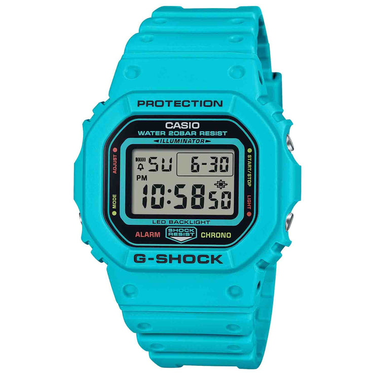 G - Shock DW5600 Digital Energy Pack Blue - Watches.com - DW - 5600EP - 2