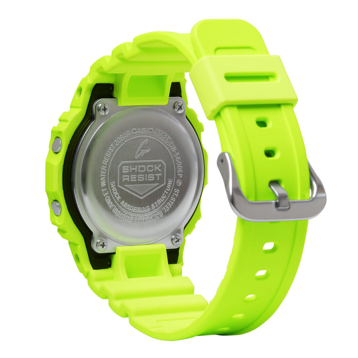 G - Shock DW5600 Digital Energy Pack Yellow - Watches.com - DW - 5600EP - 9