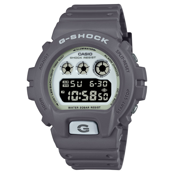 G - Shock DW6900 Hidden Glow Digital Gray - Watches.com - DW6900HD - 8