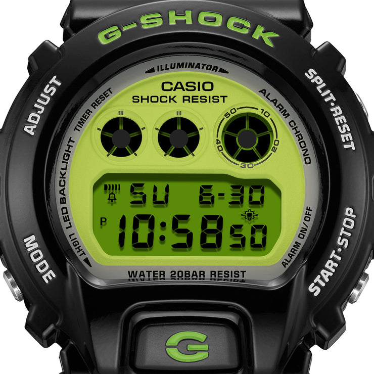 G - Shock DW6900 Vibrant Black - Watches.com - DW6900RCS - 1