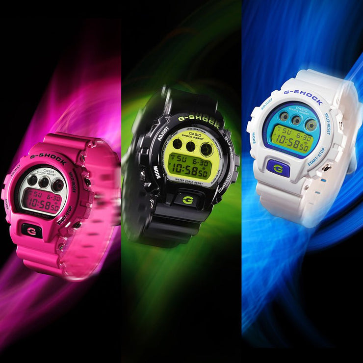 G - Shock DW6900 Vibrant Black - Watches.com - DW6900RCS - 1