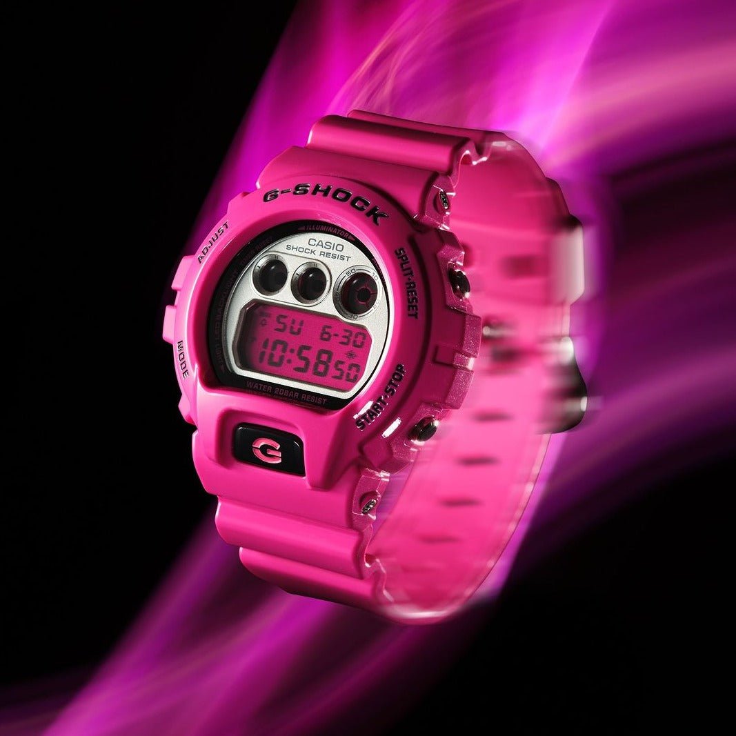 G Shock DW6900 Vibrant Pink Watches