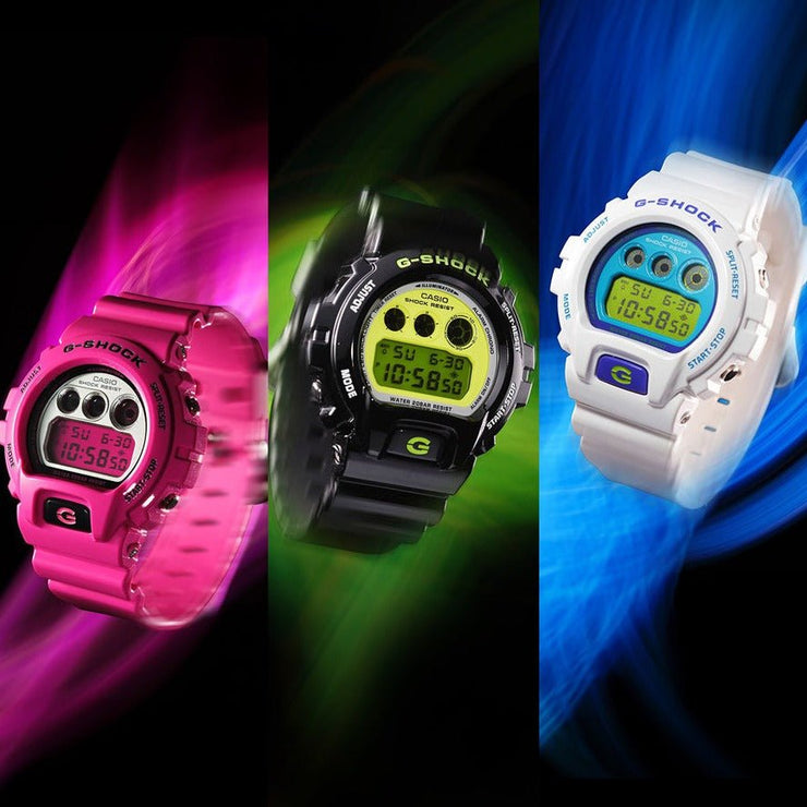 G - Shock DW6900 Vibrant White - Watches.com - DW6900RCS - 7