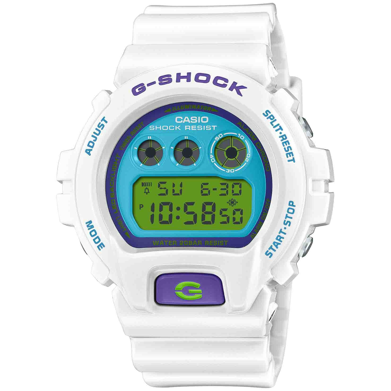 G-Shock DW6900 Vibrant White