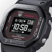 G - Shock DWH5600 G - Squad Bluetooth Gear Oximeter Black - Watches.com - DW - H5600MB - 1A4