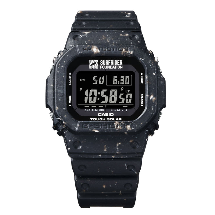 G - Shock G5600 x Surfrider Foundation Digital Black Limited Edition - Watches.com - G5600SRF - 1