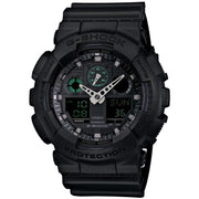 G - Shock GA - 100MB Classic X - Large Digital Matte Black Green - Watches.com - GA100MB - 1A