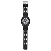 G - Shock GA - 110 Ana - Digi Black Brilliant White - Watches.com - GA110WD - 1A