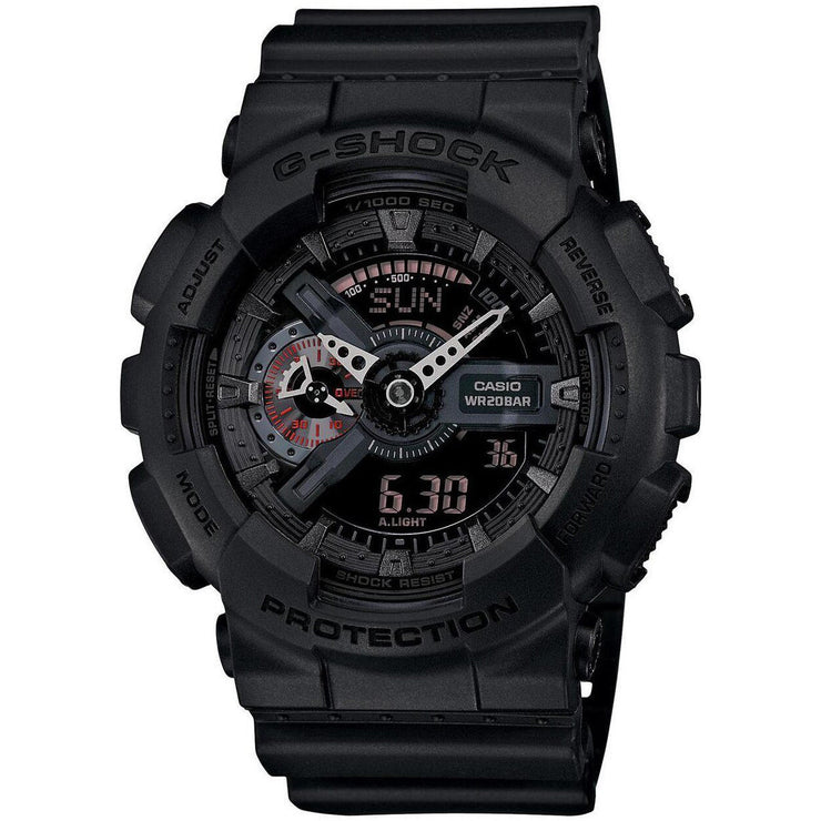 G - Shock GA - 110MB Classic Military X - Large Matte Black - Watches.com - GA110MB - 1A