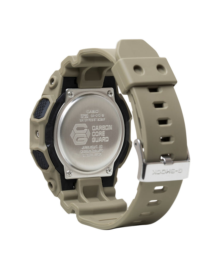 G - Shock GA010 Rugged Ana - Digi 10 Year Battery Tan - Watches.com - GA - 010 - 5A