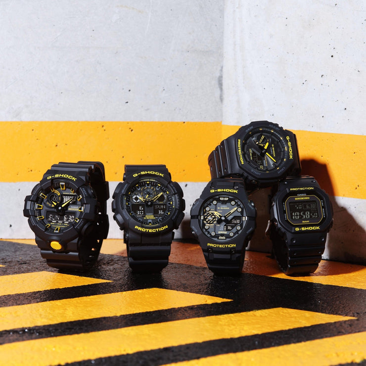 G shock watches yellow and black online