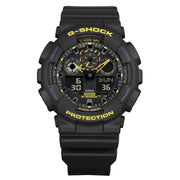 G - Shock GA100 Ana - Digi Black Yellow - Watches.com - GA100CY - 1A