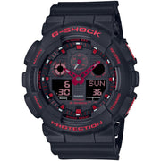 G - Shock GA100 Ignite Red Series - Watches.com - GA100BNR - 1A