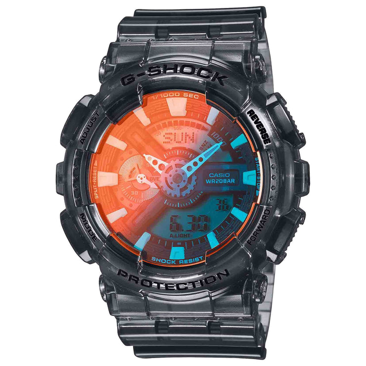 G - Shock GA110 Beach Ana - Digi Gradient Gray - Watches.com - GA110TLS - 8A