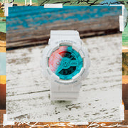 G - Shock GA110 Beach Ana - Digi Gradient White - Watches.com - GA110TL - 7A