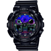 G - Shock GA110 Gamer's Rainbow Black - Watches.com - GA100RGB - 1A