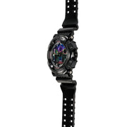 G - Shock GA110 Gamer's Rainbow Black - Watches.com - GA100RGB - 1A