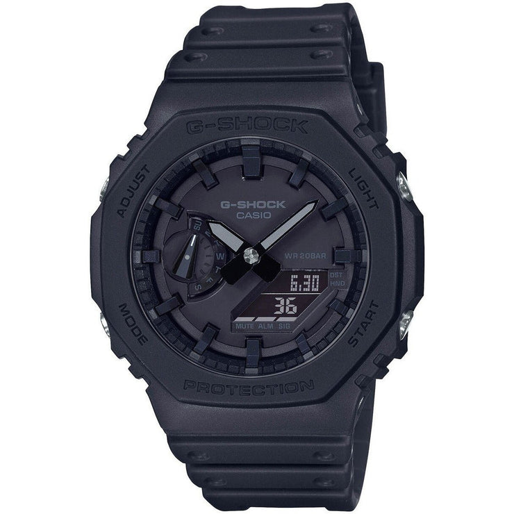 G - Shock GA2100 G - Carbon Ana - Digi Blackout - Watches.com - GA2100 - 1A1