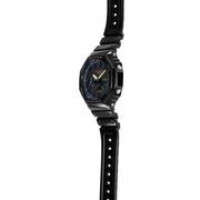 G - Shock GA2100 Gamer's Rainbow Black - Watches.com - GA2100RGB - 1A