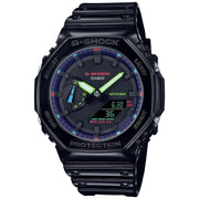 G - Shock GA2100 Gamer's Rainbow Black - Watches.com - GA2100RGB - 1A