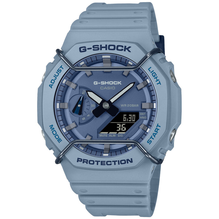 G - Shock GA2100 Protector Pack Blue - Watches.com - GA2100PT - 2A