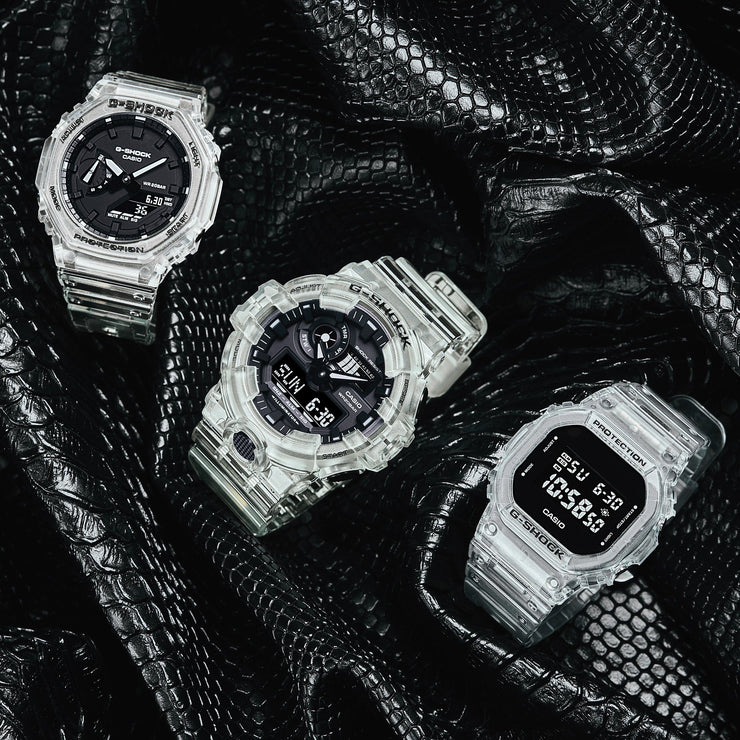 G - Shock GA2100 Transparent White - Watches.com - GA2100SKE - 7A