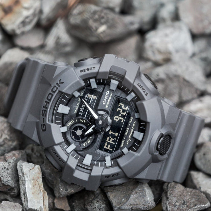 G - Shock GA700 Ana - Digi Gray - Watches.com - GA700UC - 8A