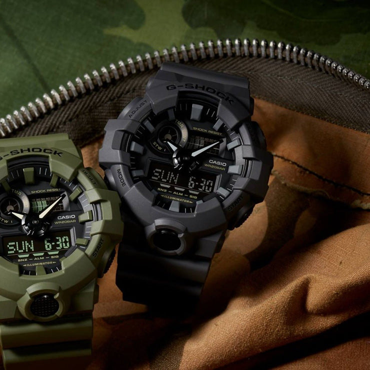 G - Shock GA700 Ana - Digi Gray - Watches.com - GA700UC - 8A