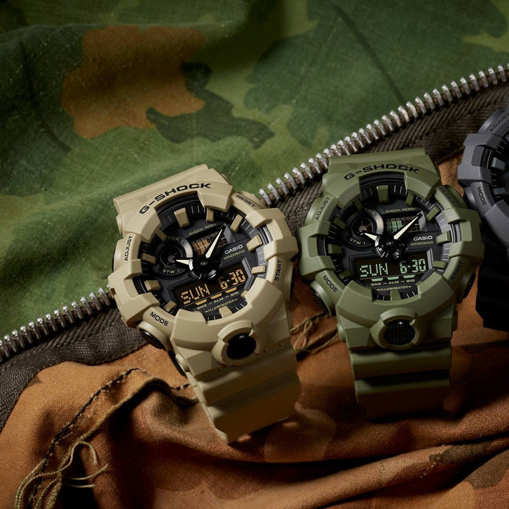 G - Shock GA700 Ana - Digi Tan - Watches.com - GA700UC - 5A