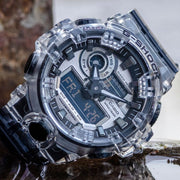 G - Shock GA700 Skeleton Ana - Digi Clear Grey - Watches.com - GA700SK - 1A