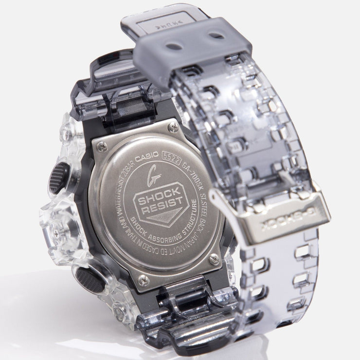 G - Shock GA700 Skeleton Ana - Digi Clear Grey - Watches.com - GA700SK - 1A