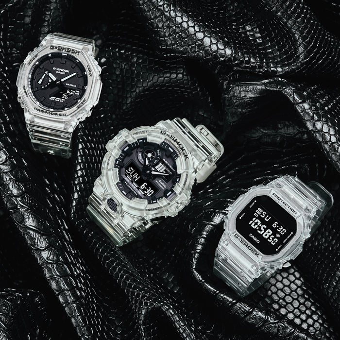 G - Shock GA700 Transparent White - Watches.com - GA700SKE - 7A