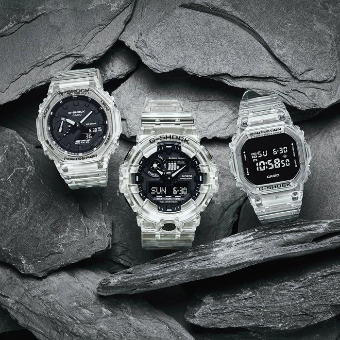 G - Shock GA700 Transparent White - Watches.com - GA700SKE - 7A