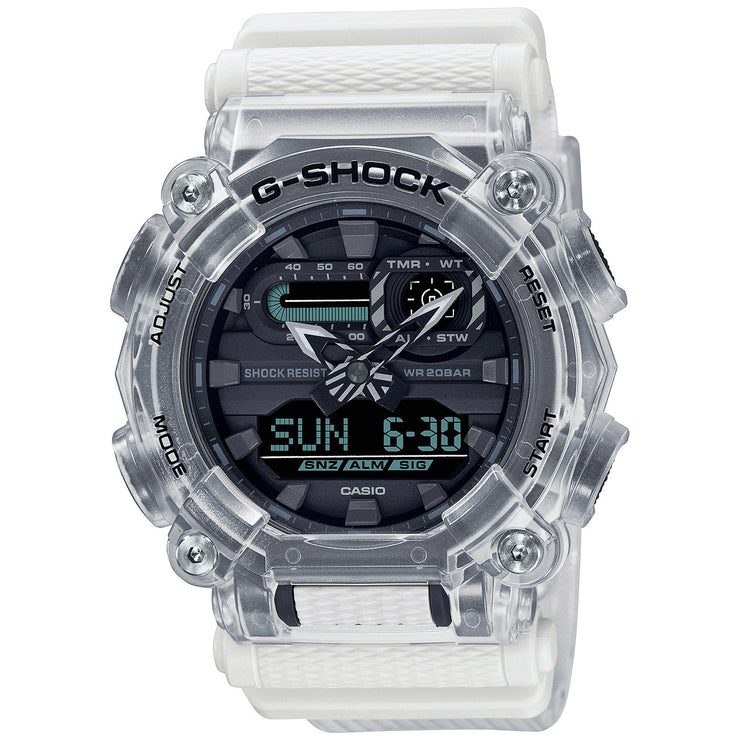 G - Shock GA900 Sound Waves Clear Limited Edition - Watches.com - GA900SKL - 7A