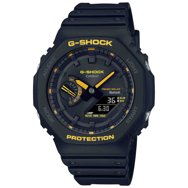 G - Shock GAB2100 Ana - Digi Black Yellow - Watches.com - GAB2100CY - 1A