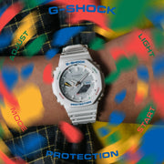 G - Shock GAB2100 Ana - Digi White - Watches.com - GAB2100FC - 7A