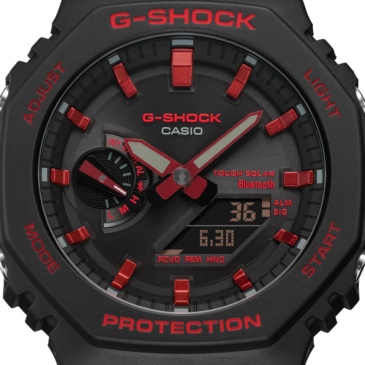 G - Shock GAB2100 Ignite Red Series - Watches.com - GAB2100BNR1A